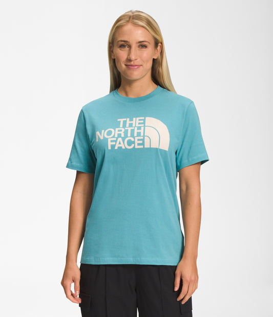 The North Face Half Dome Women's Short Sleeve Tee | Reef Waters/Gardenia White