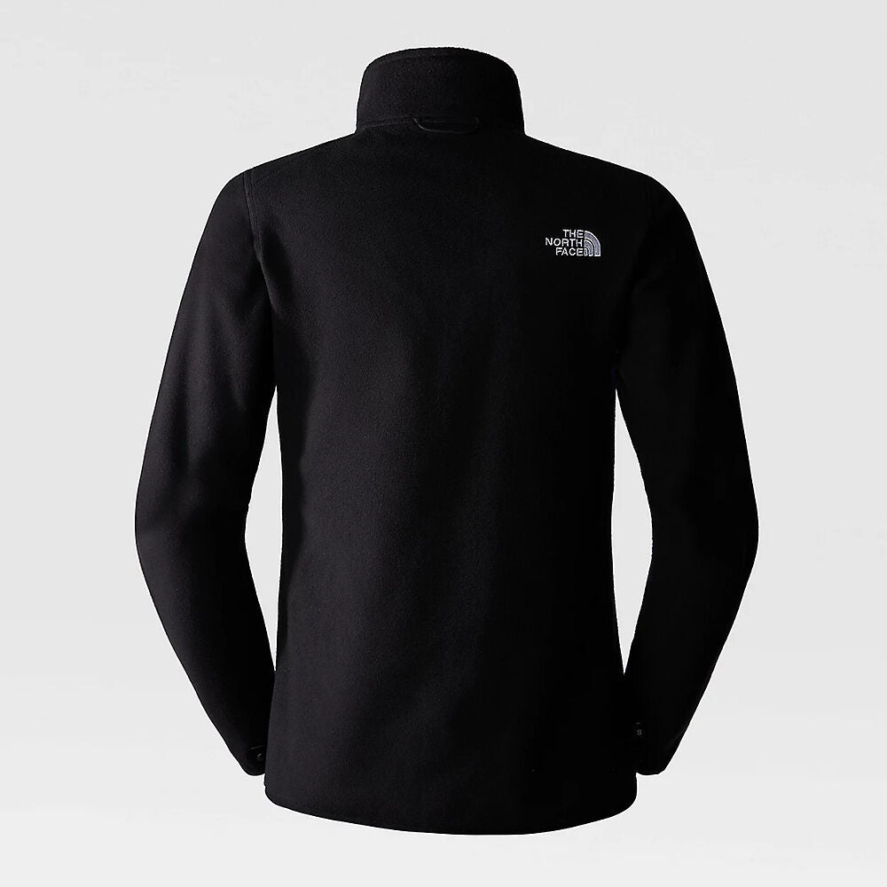 The North Face Women's 100 Glacier Full Zip Fleece | TNF Black