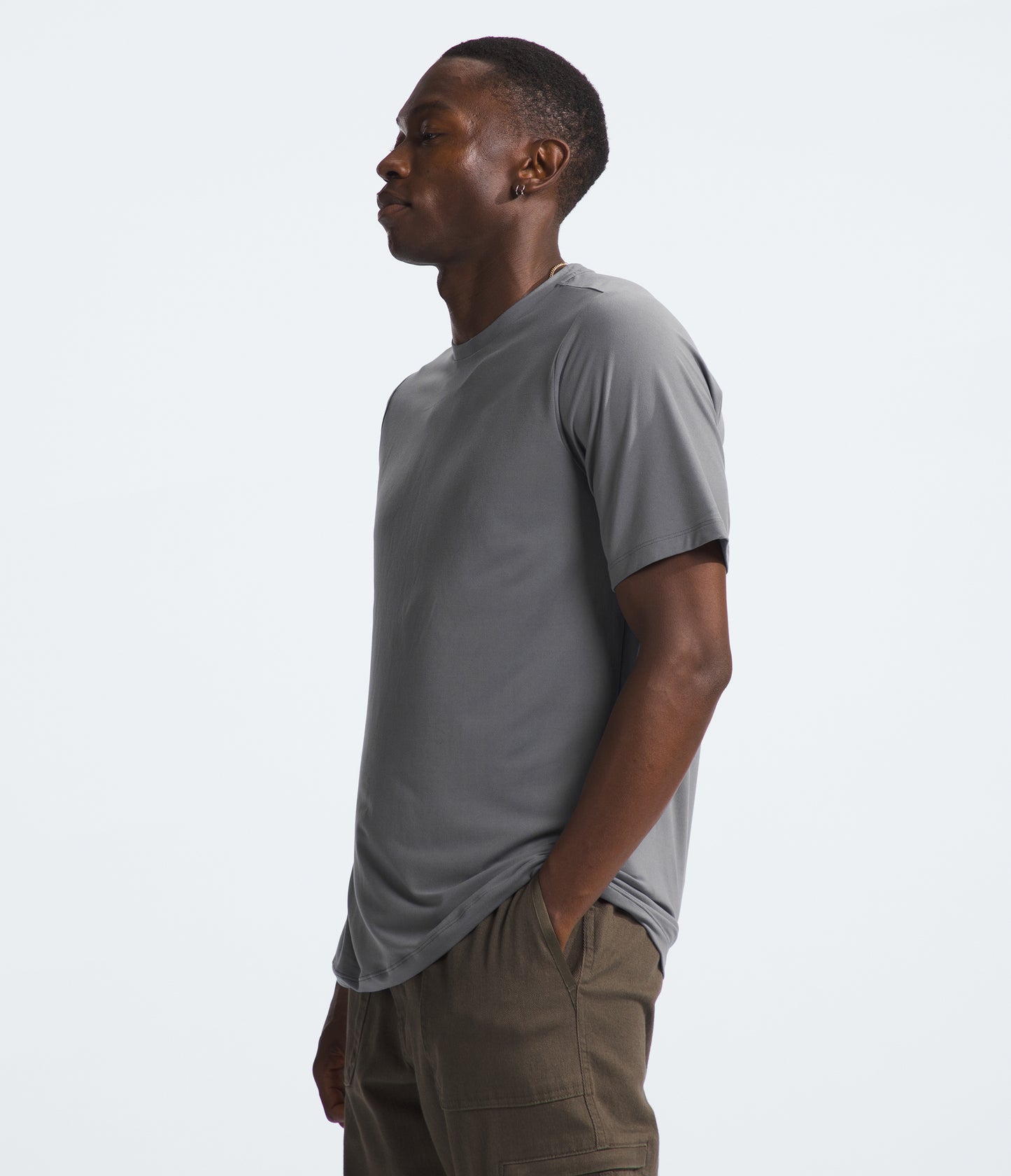 The North Face Men's Dune Short Sleeve Tee | Smoked Pearl