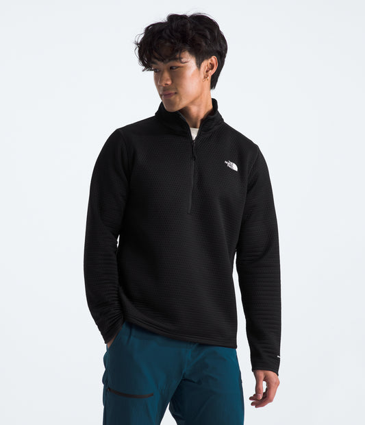 The North Face Men's Vertical Thermal ¼ Zip Fleece | TNF Black