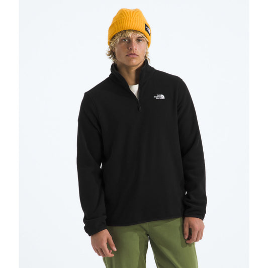 The North Face Men's Glacier Fleece ¼ Zip Jacket | TNF Black