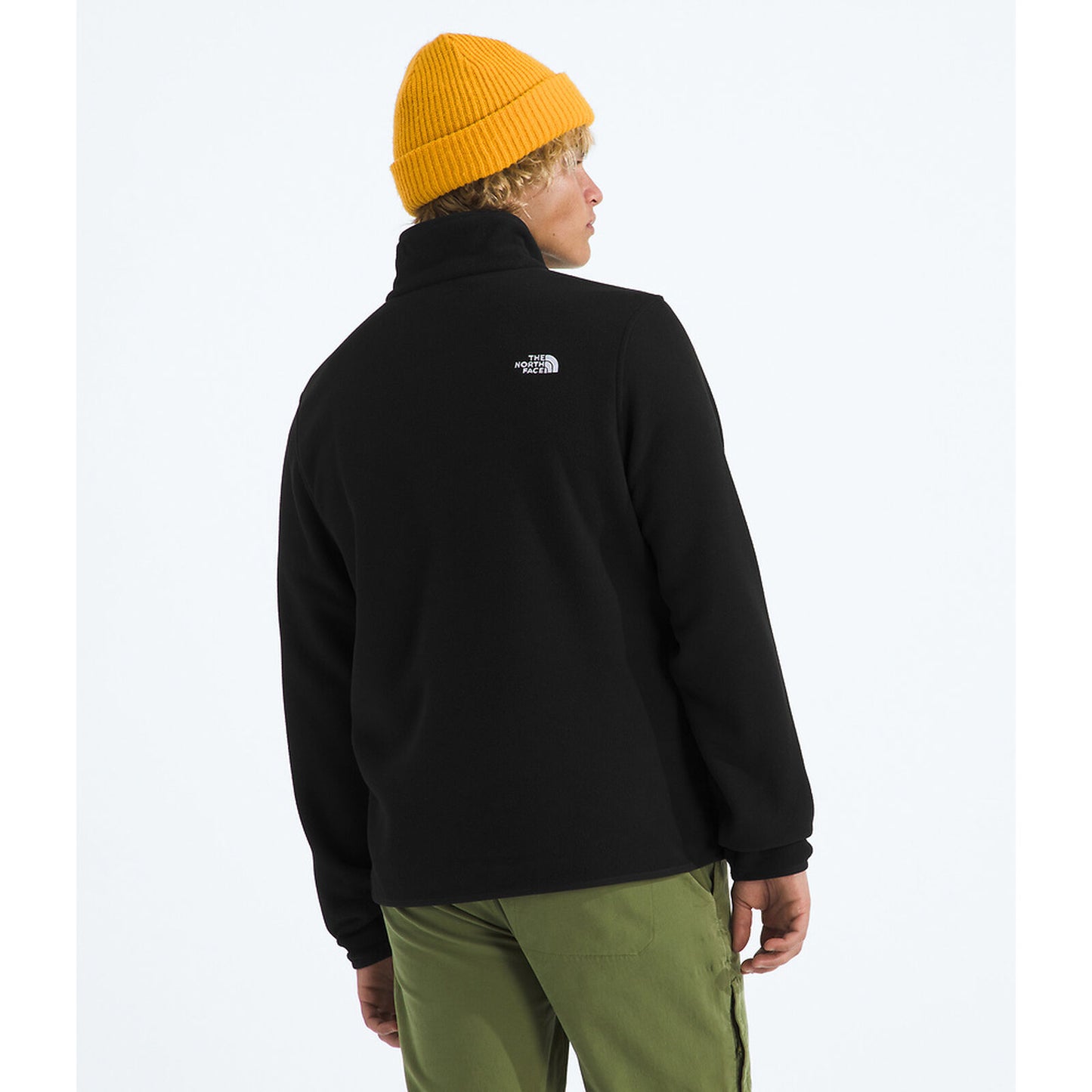 The North Face Men's Glacier Fleece ¼ Zip Jacket | TNF Black