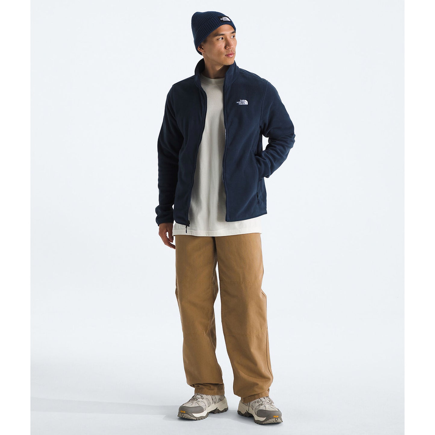 The North Face Men's Glacier Fleece Jacket | Summit Navy