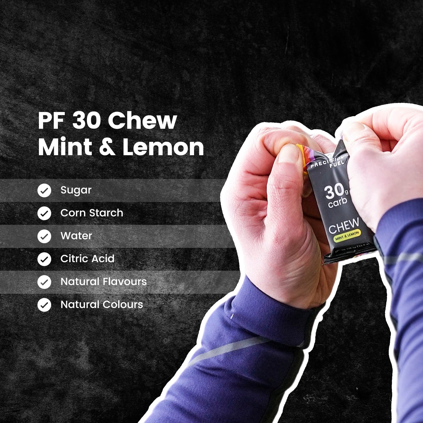 Precision Fuel & Hydration PF 30 Energy Chew Mint & Lemon