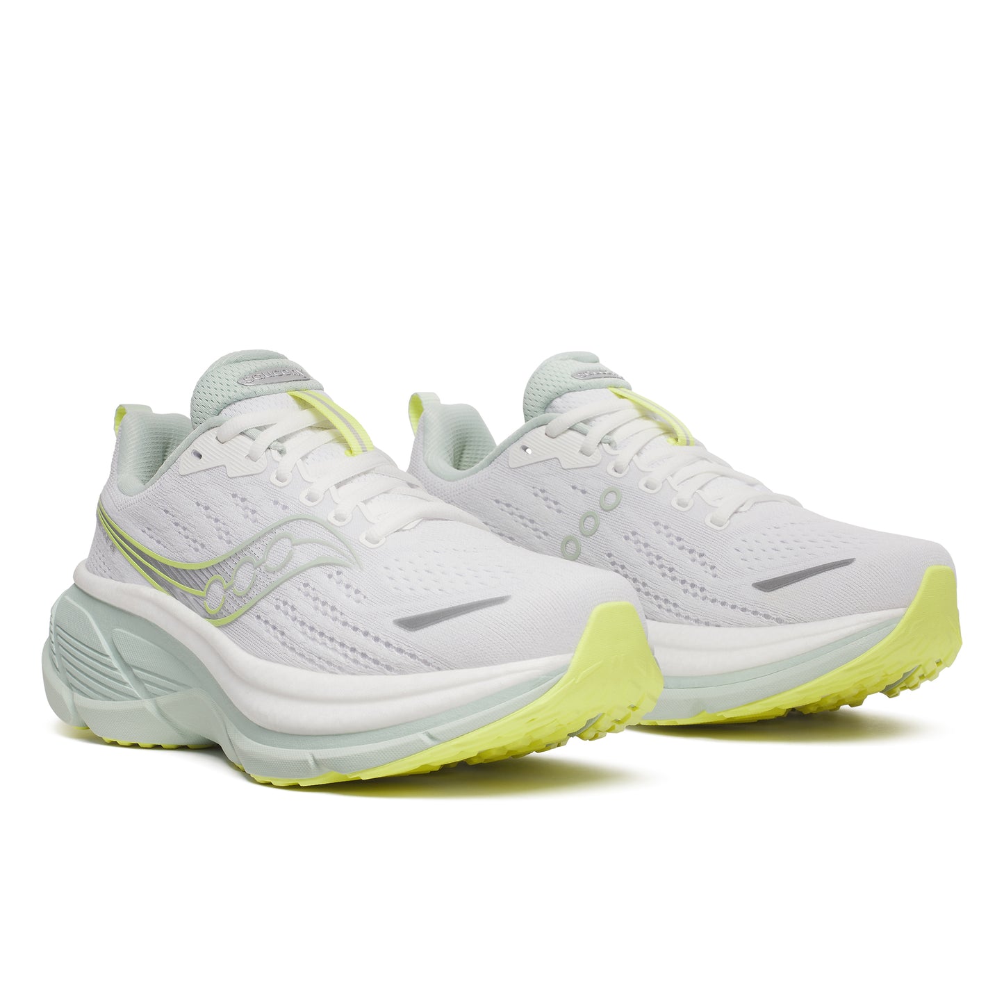 Saucony Women's Hurricane 25 | White/Mist