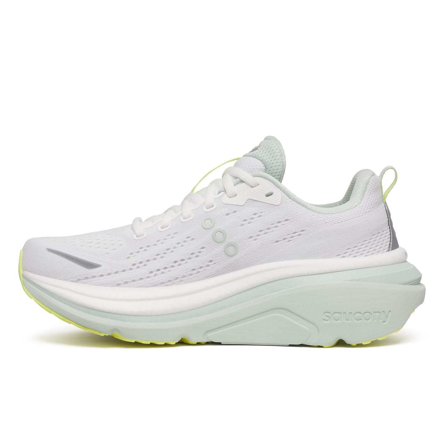 Saucony Women's Hurricane 25 | White/Mist
