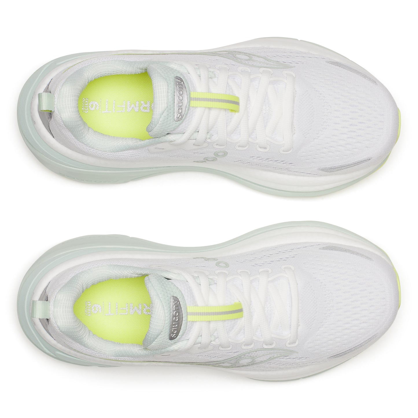 Saucony Women's Hurricane 25 | White/Mist