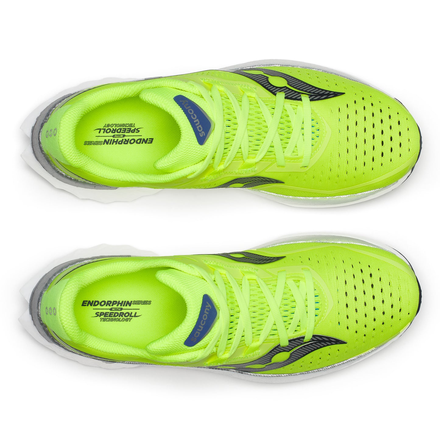 Saucony Men's Endorphin Speed 4 | Citron/Navy