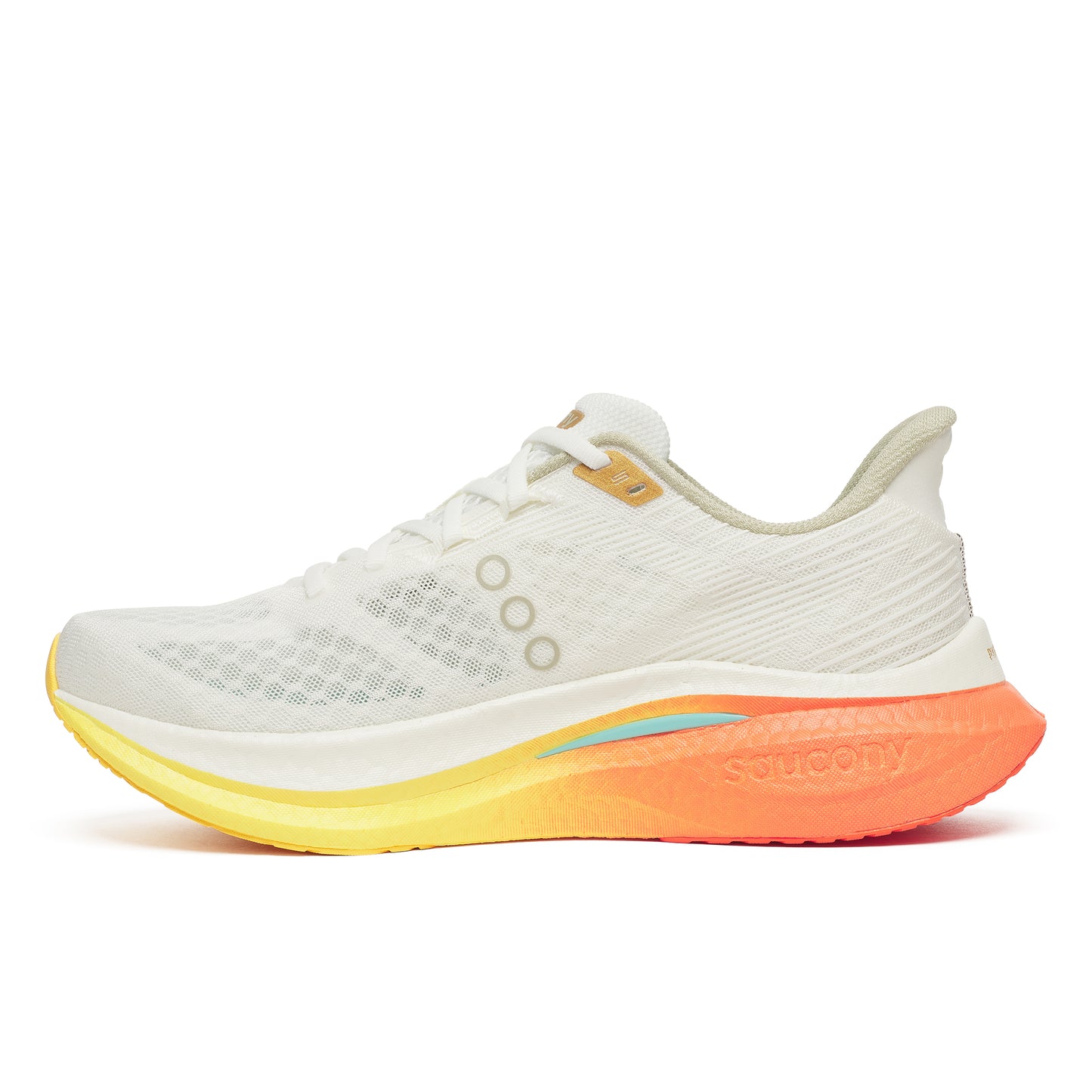 Saucony Men's Endorphin Speed 5 | Wide Fitting | Ivory/Fire