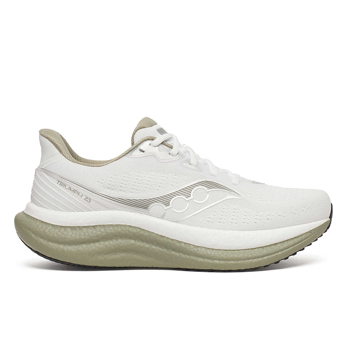 Saucony Men's Triumph 23 | White/Laurel