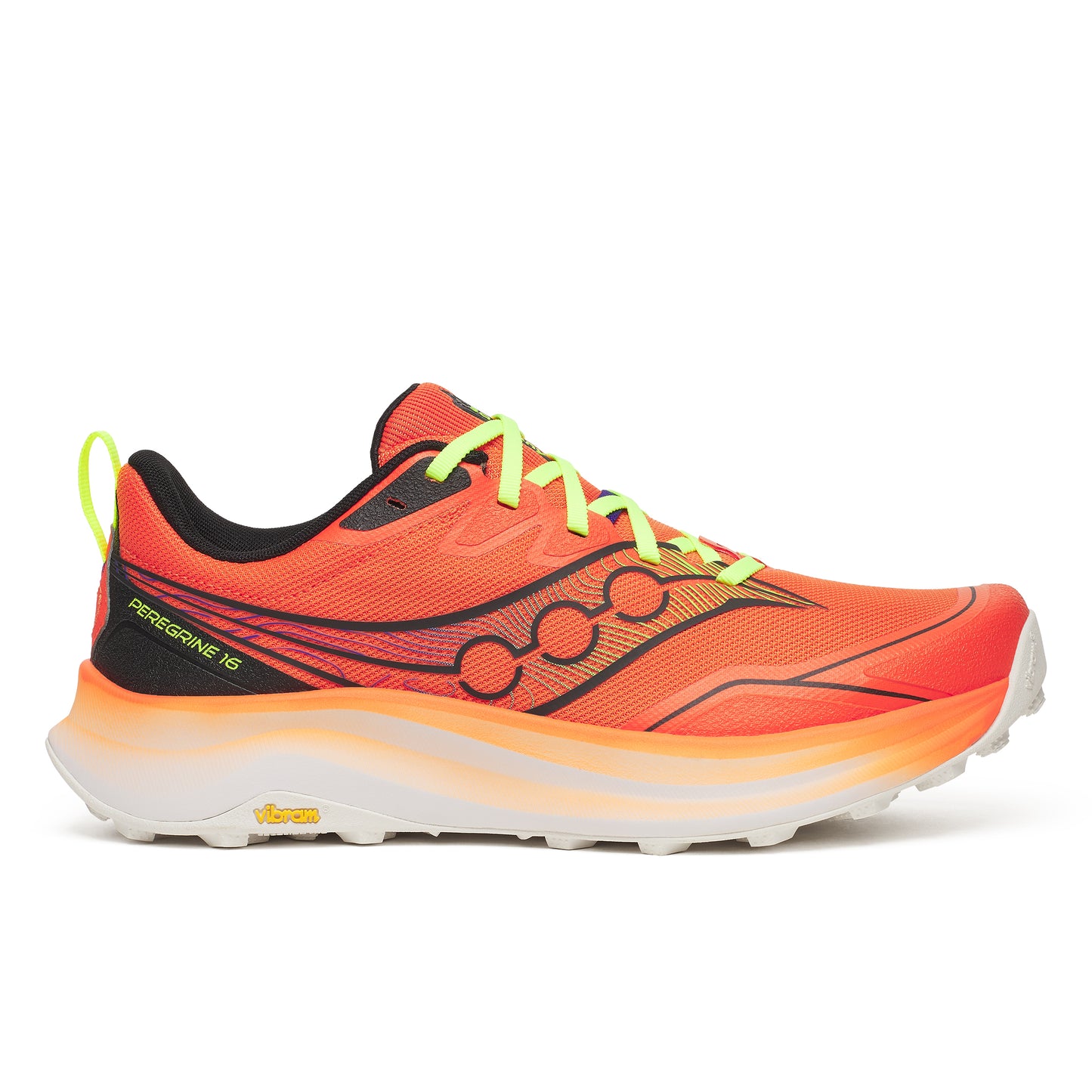 Saucony Men's Peregrine 16 | Fire/Black