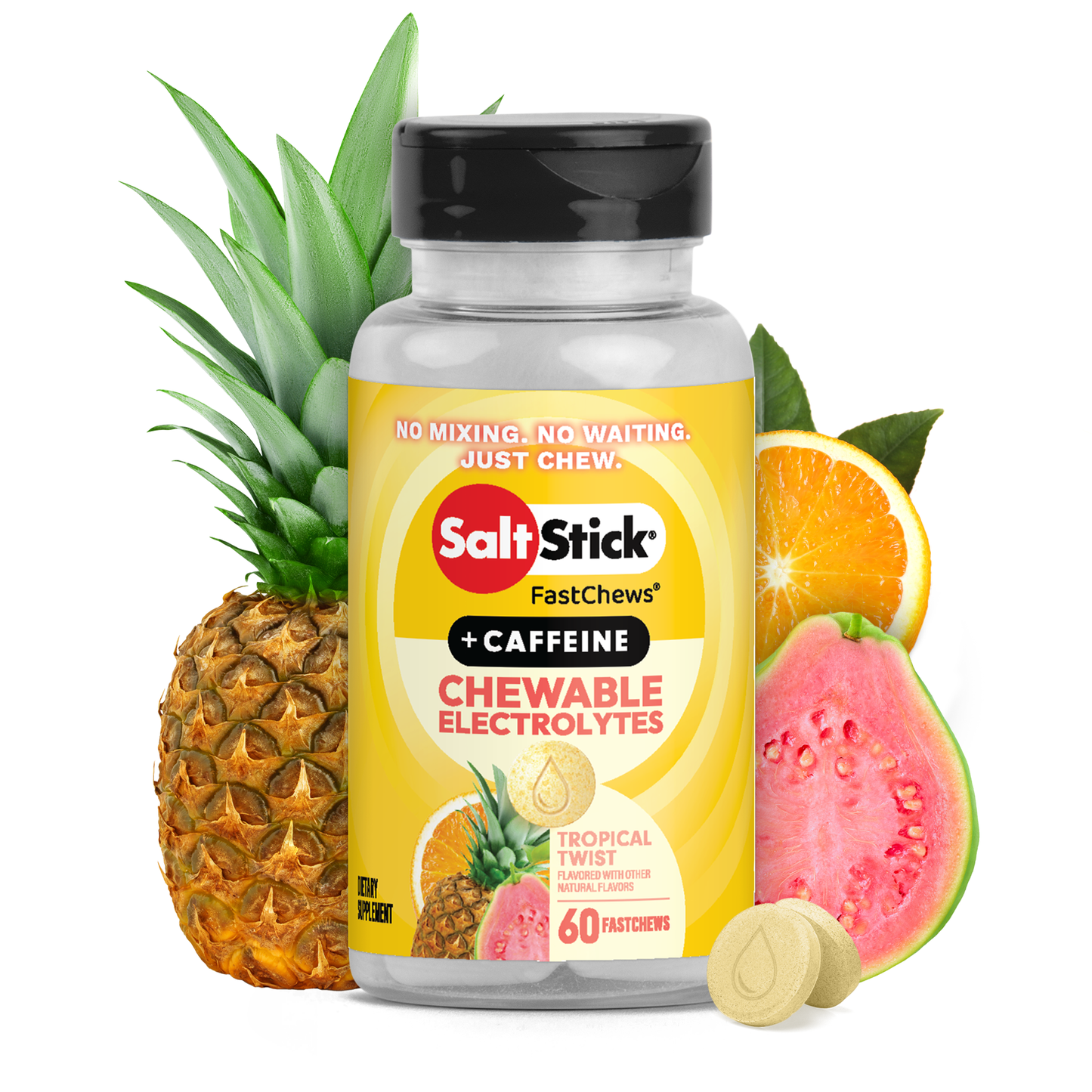 SaltStick FastChews + Caffeine 30 Serve