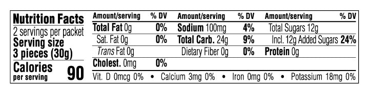 CLIF® BLOKS™ Energy Chews | Salted Watermelon + 2X Sodium