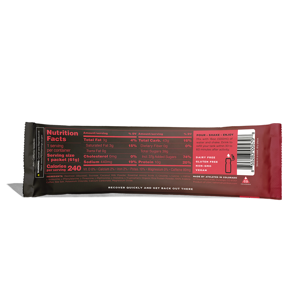 Tailwind Nutrition Recovery 54g Stick