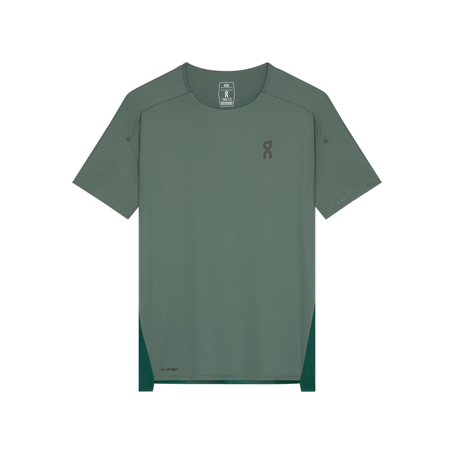 On Running Men's Performance Tee | Olive/Spirulina