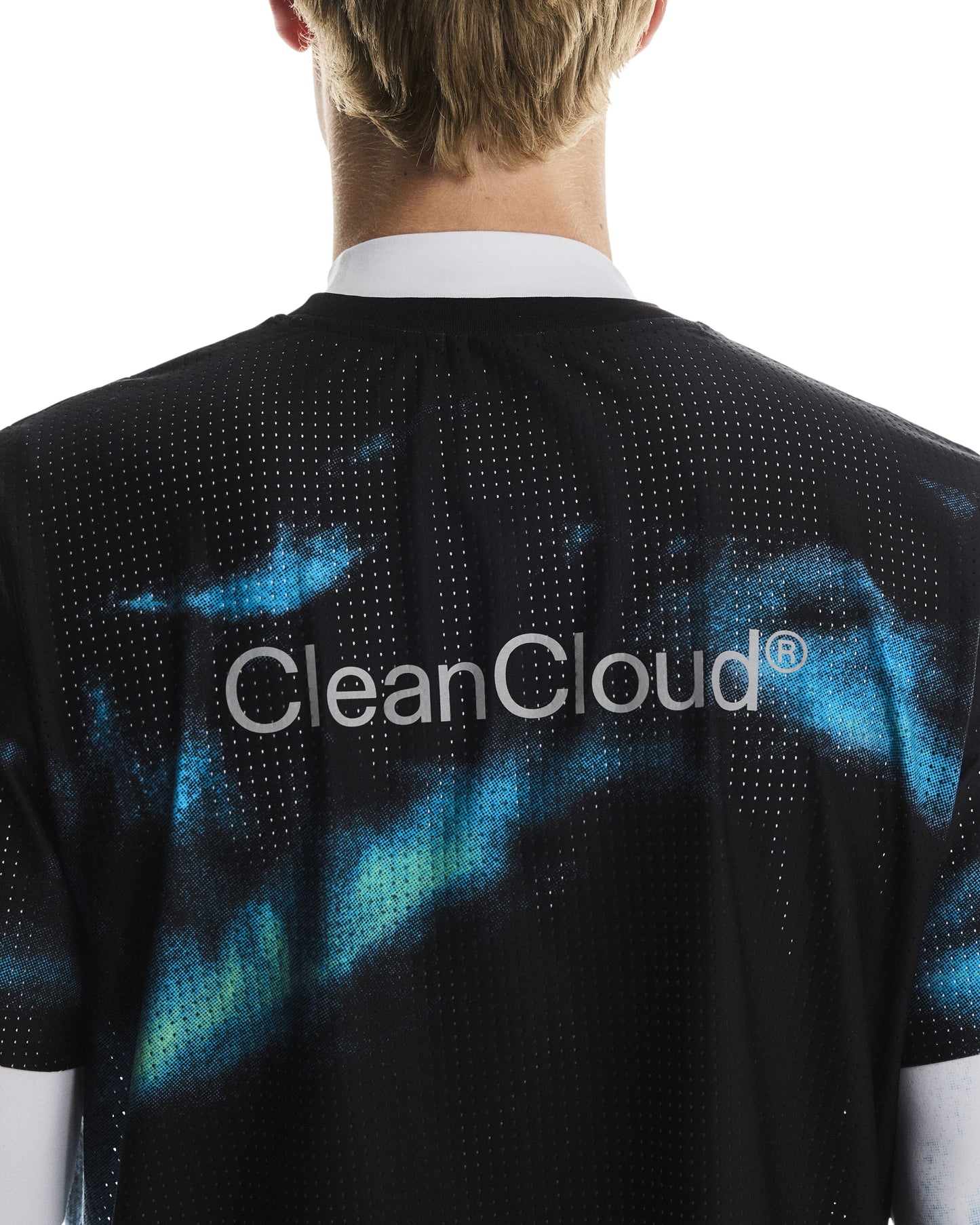 On Running Men's Pace Mesh Tee | Black/Horizon