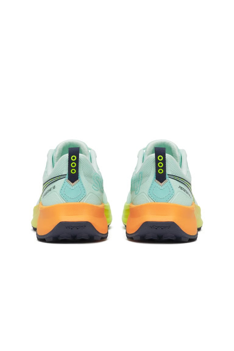 Saucony Women's Peregrine 16 | Aqua/Citron