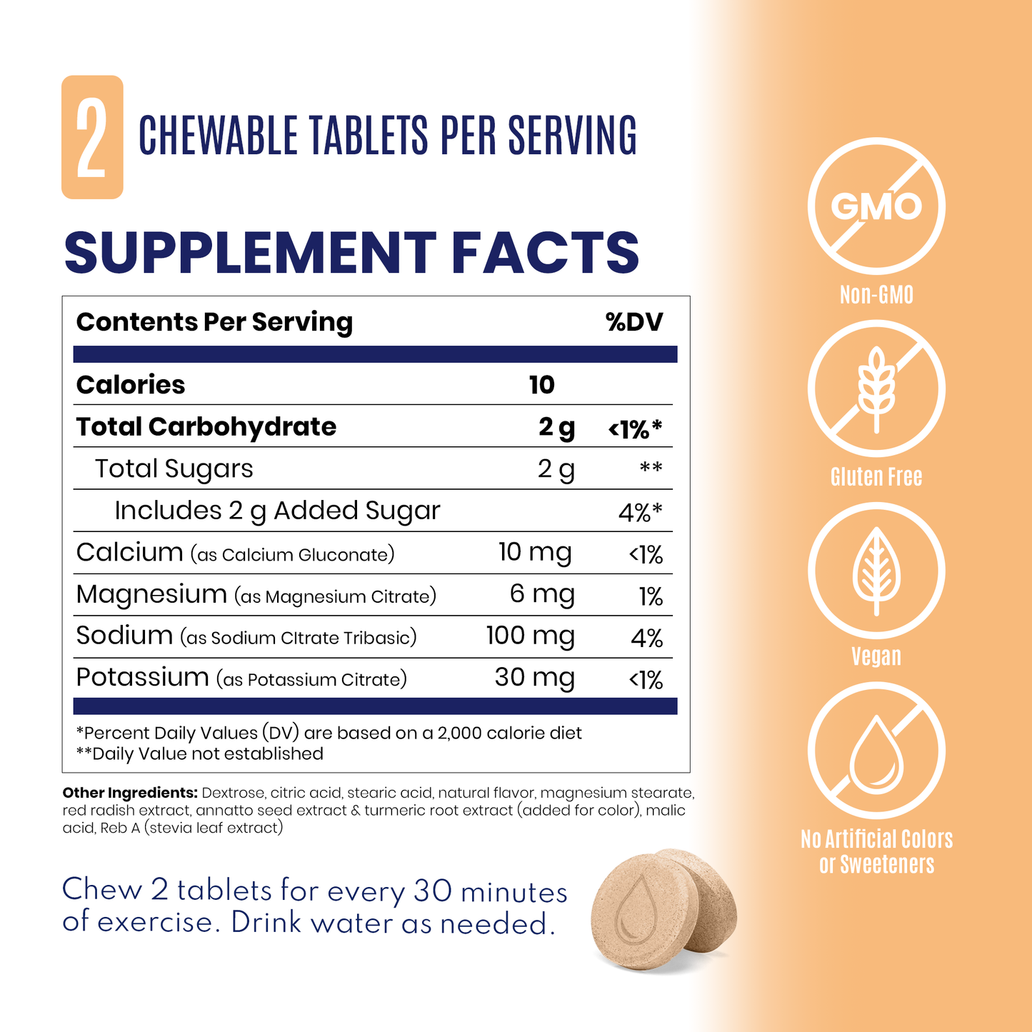 SaltStick FastChews 30 Serve
