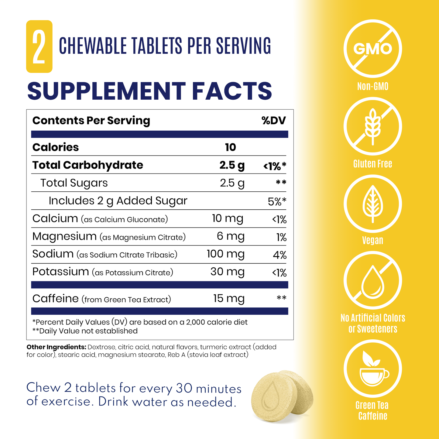 SaltStick FastChews + Caffeine 30 Serve